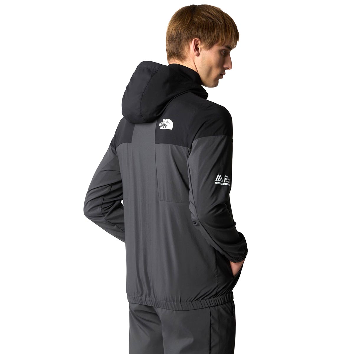 THE NORTH FACE - MOUNTAIN ATHLETICS WIND HOODED TRACK JACKET