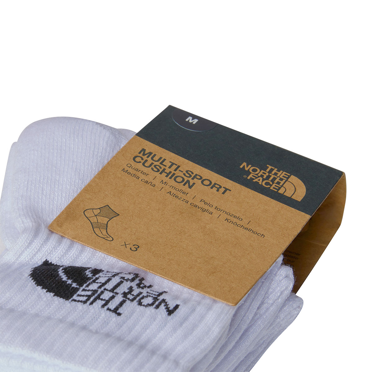 THE NORTH FACE - MULTI SPORT CUSHION 1/4 (3 PAIR)