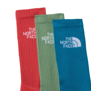 THE NORTH FACE - MULTI SPORT CUSHION CREW (3 PAIR)