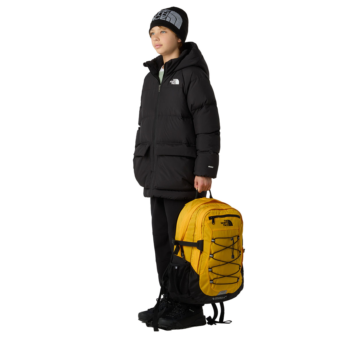 THE NORTH FACE - TEENS NORTH DOWN FLEECE LINED SHORT PARKA