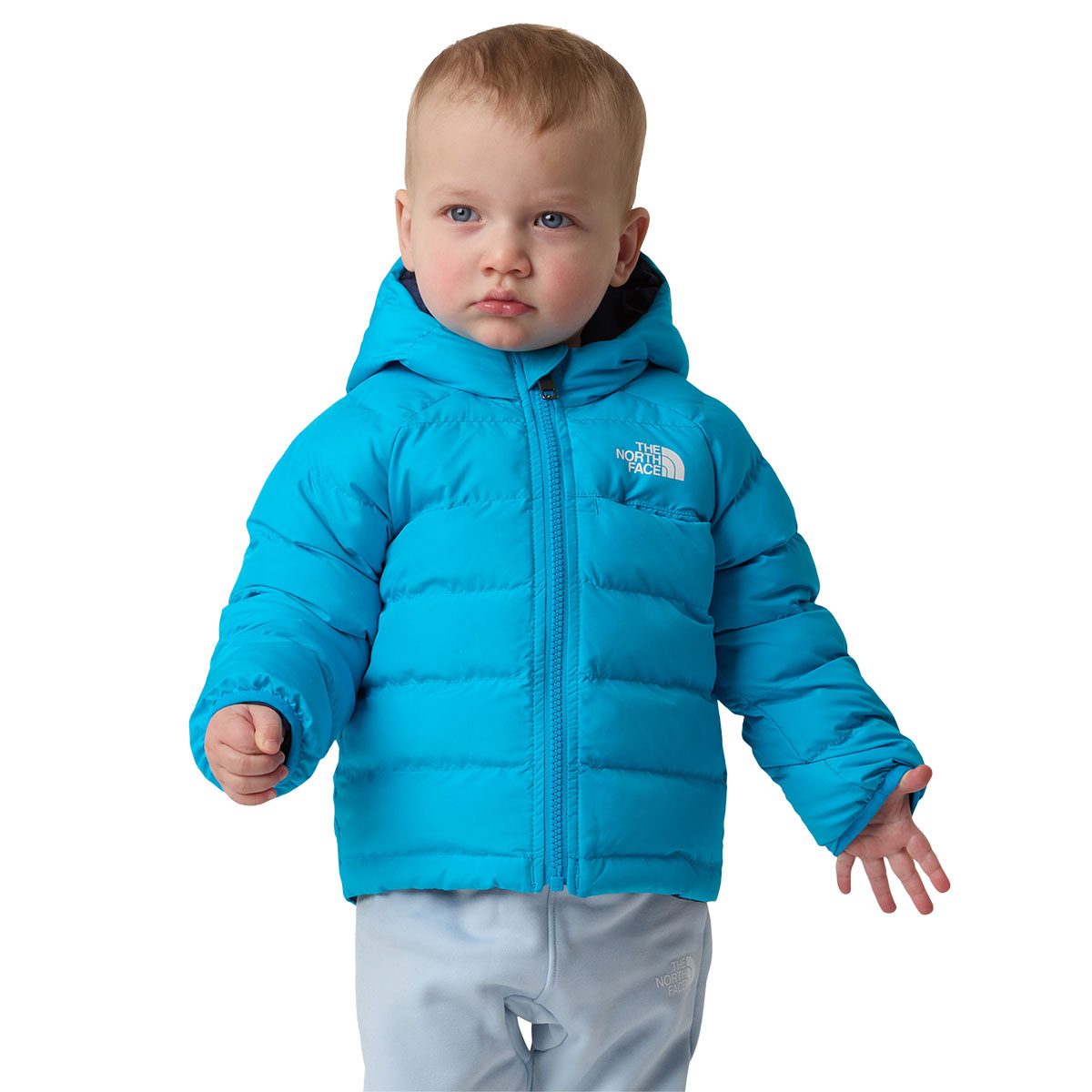 THE NORTH FACE - BABY REVERSIBLE PERRITO HOODED JACKET