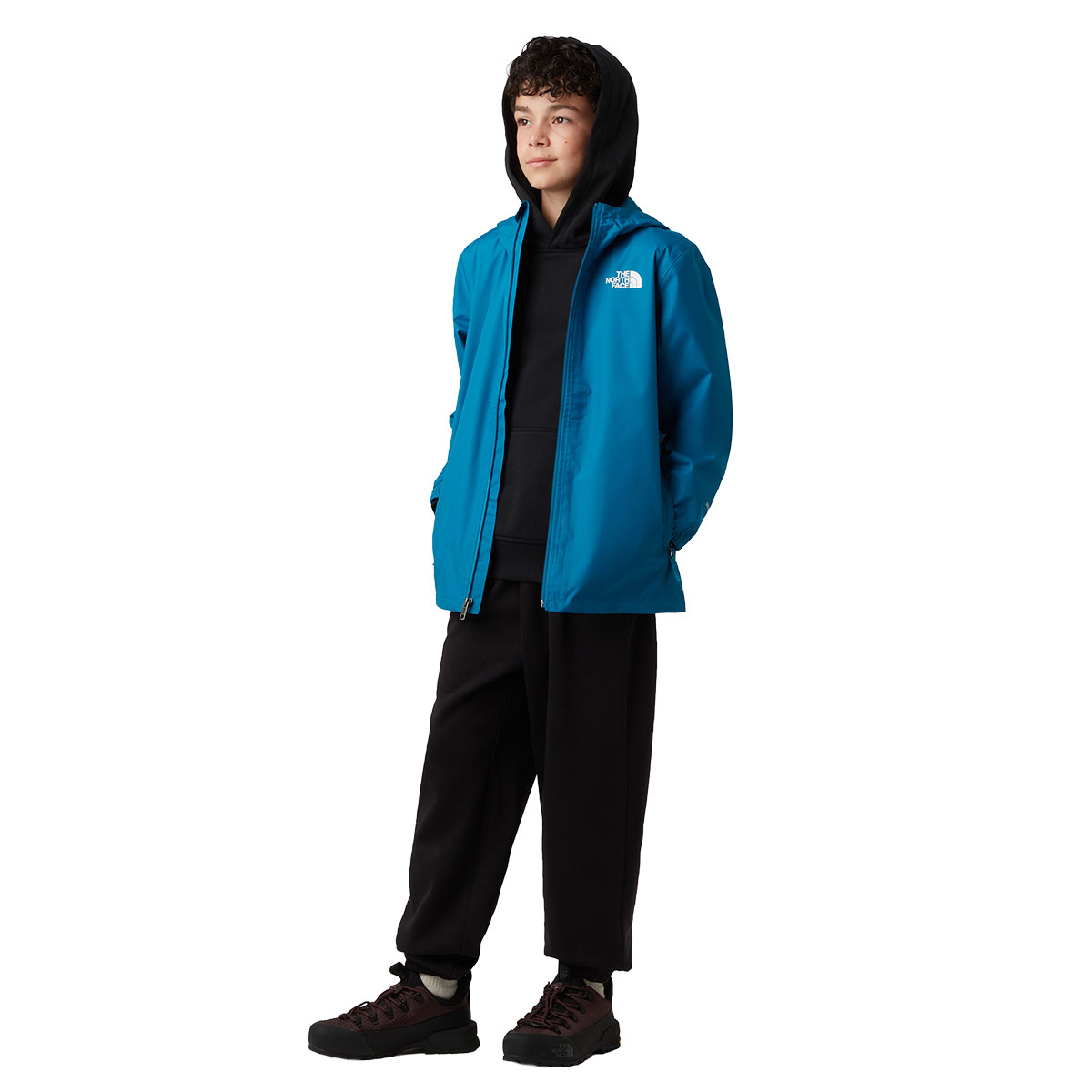 THE NORTH FACE - TEEN ZIPLINE RAIN JACKET