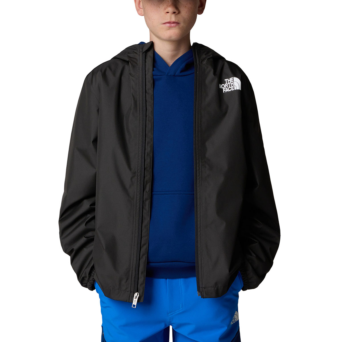 THE NORTH FACE - TEEN ZIPLINE RAIN JACKET
