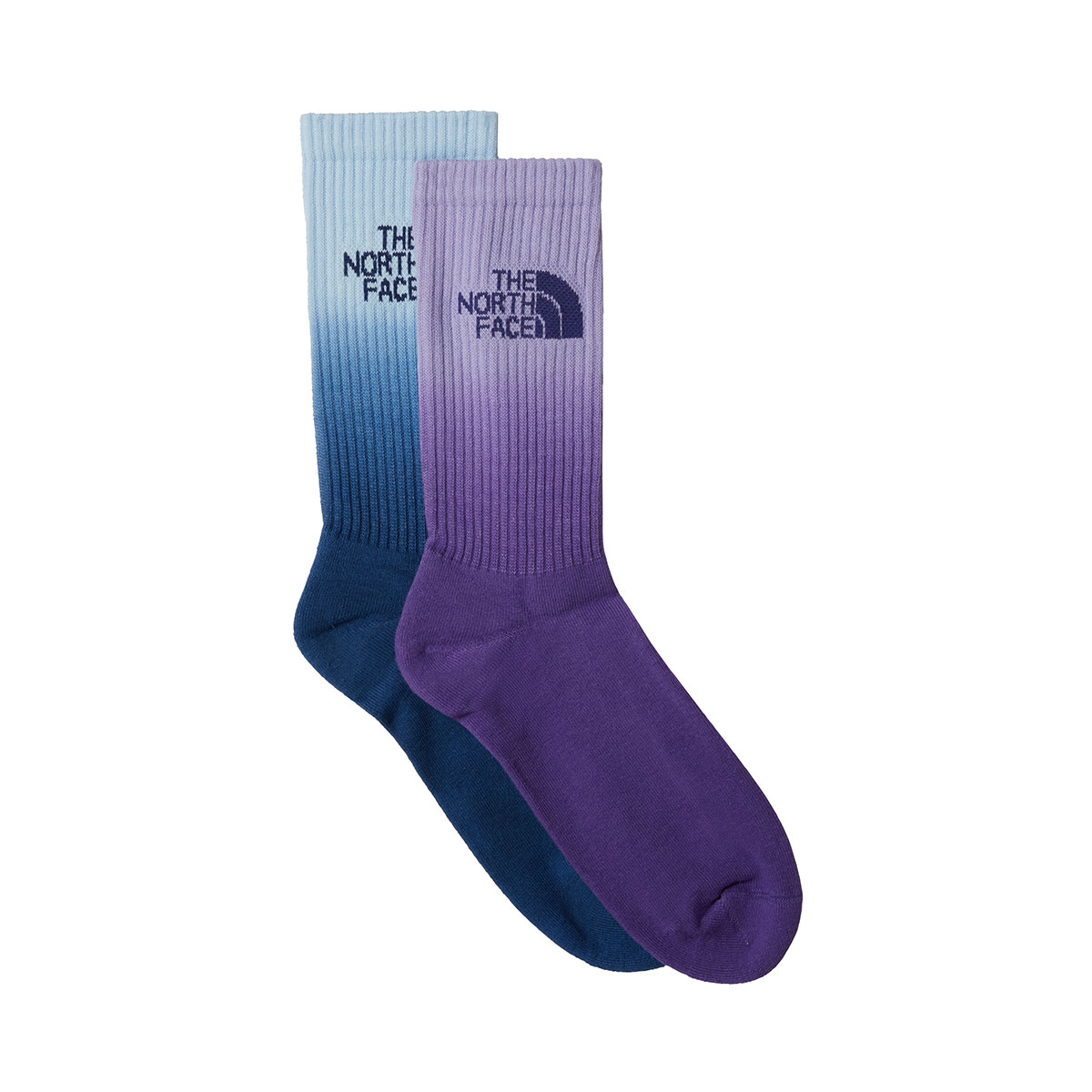 THE NORTH FACE - EVERYDAY CREW SOCK DIP DYE (2 PAIR)