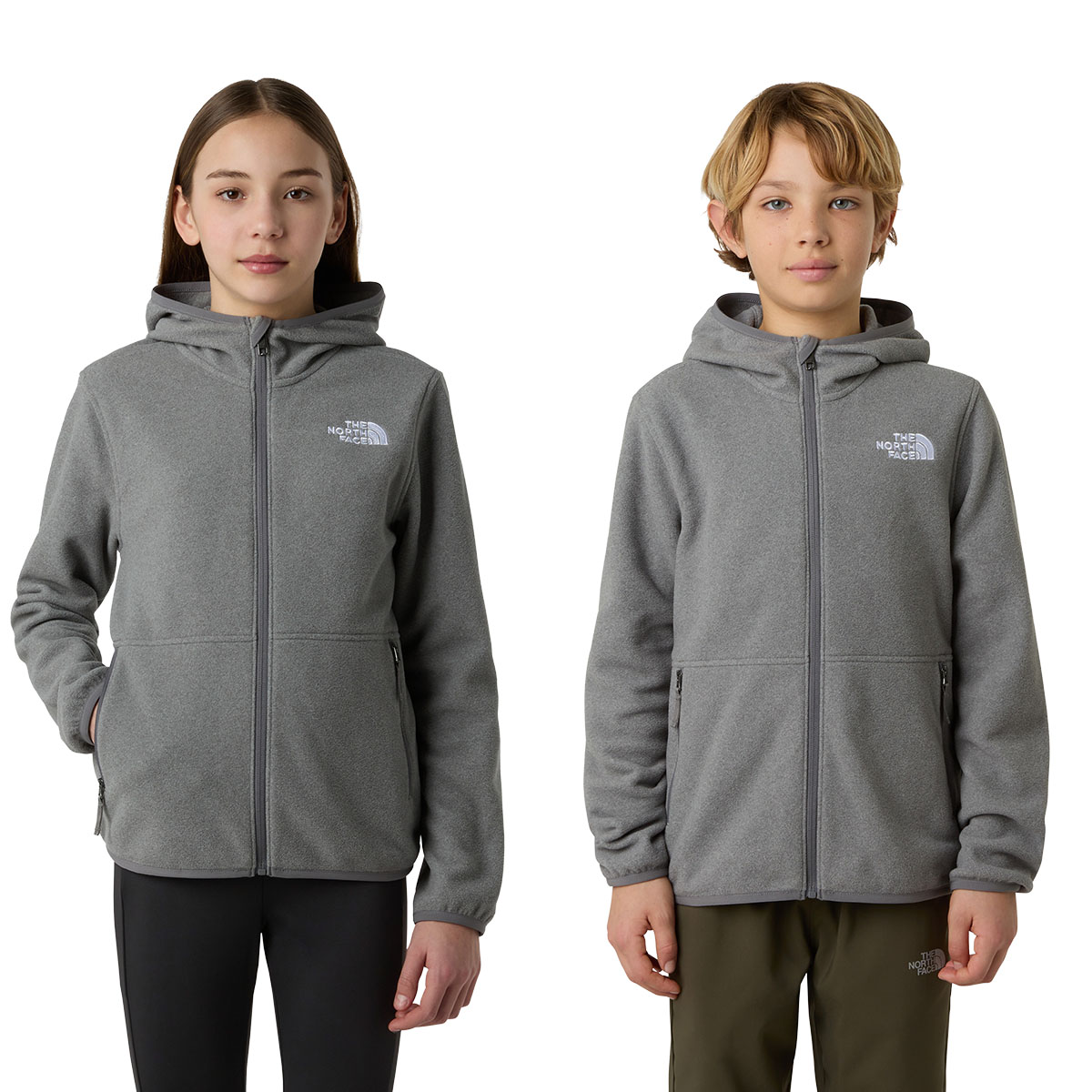 THE NORTH FACE - TEEN GLACIER FULL ZIP FLEECE
