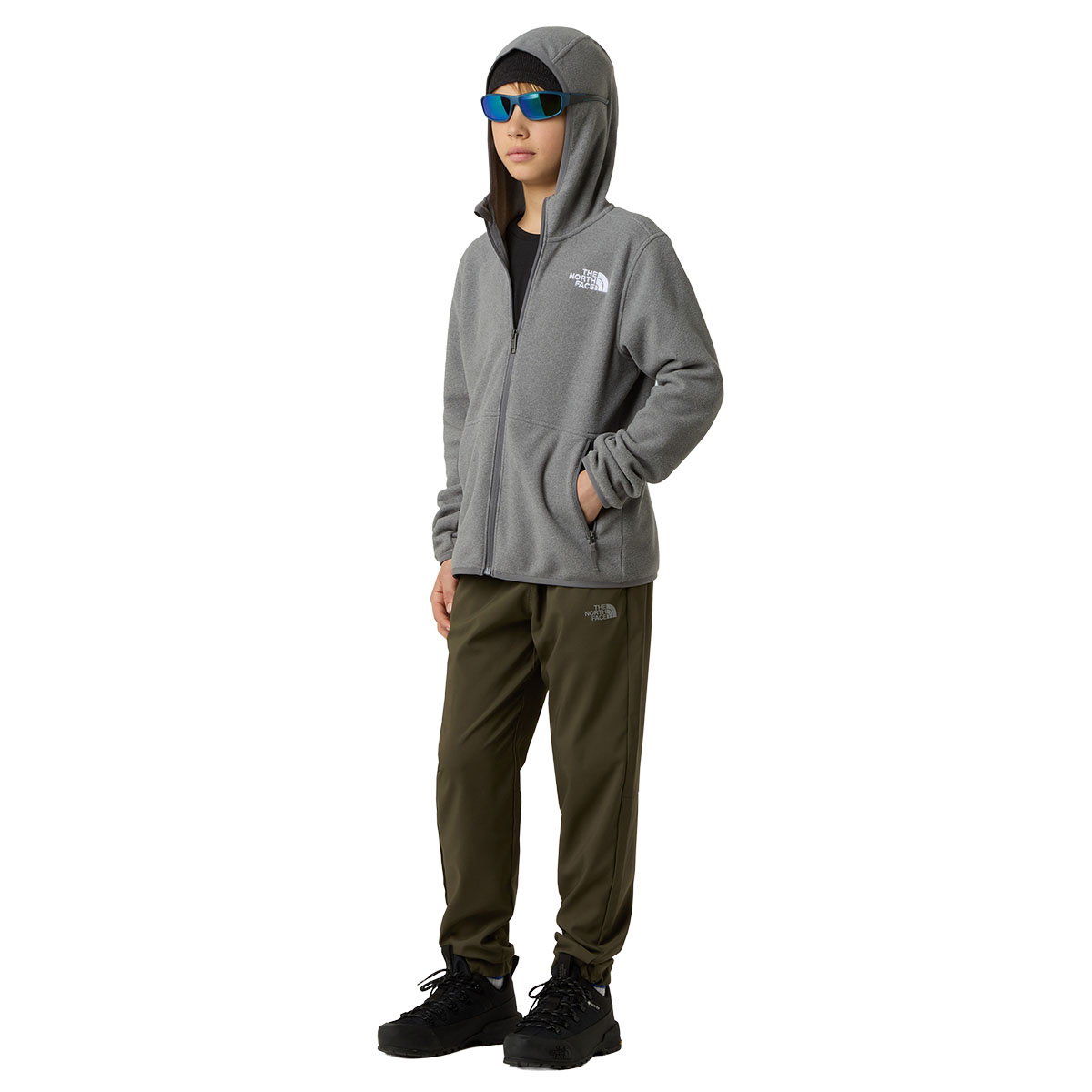 THE NORTH FACE - TEEN GLACIER FULL ZIP FLEECE