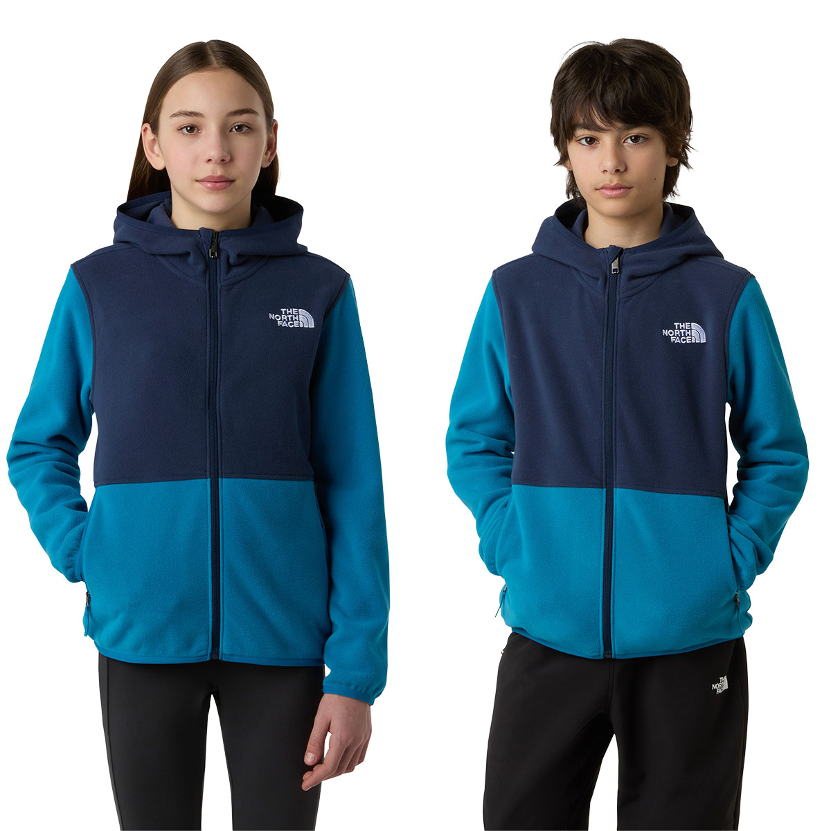 THE NORTH FACE - TEEN GLACIER FULL ZIP FLEECE
