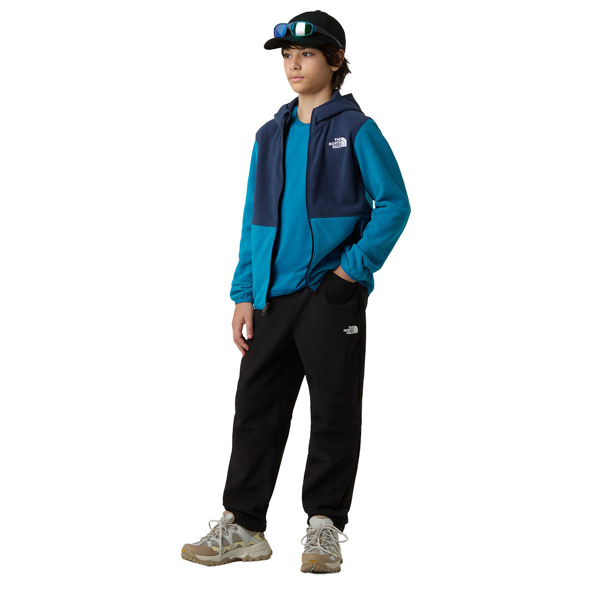 THE NORTH FACE - TEEN GLACIER FULL ZIP FLEECE