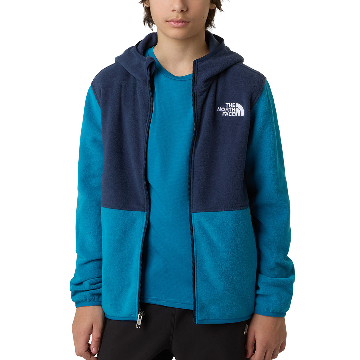 THE NORTH FACE - TEEN GLACIER FULL ZIP FLEECE