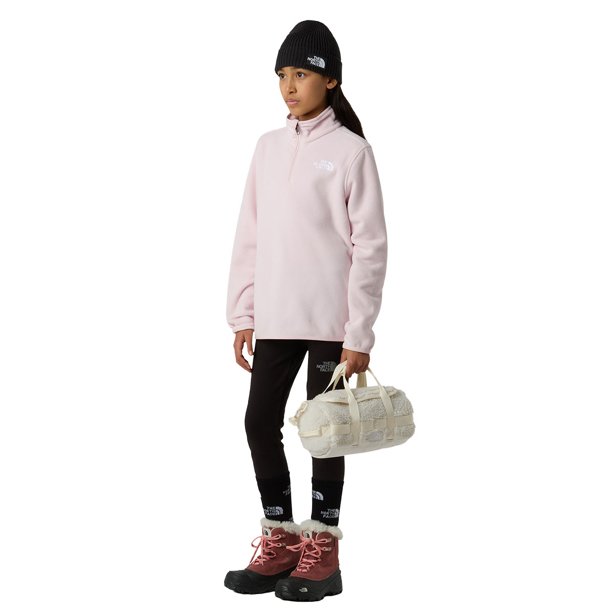 THE NORTH FACE - TEEN GLACIER 1/4 ZIP FLEECE