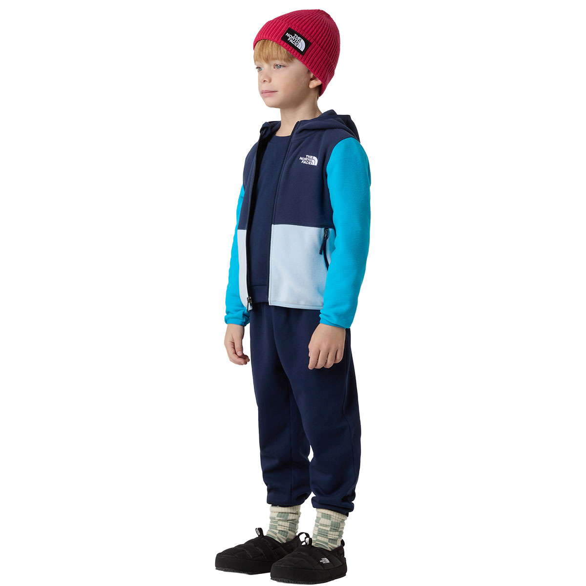 THE NORTH FACE - KIDS GLACIER FULL ZIP HOODED FLEECE