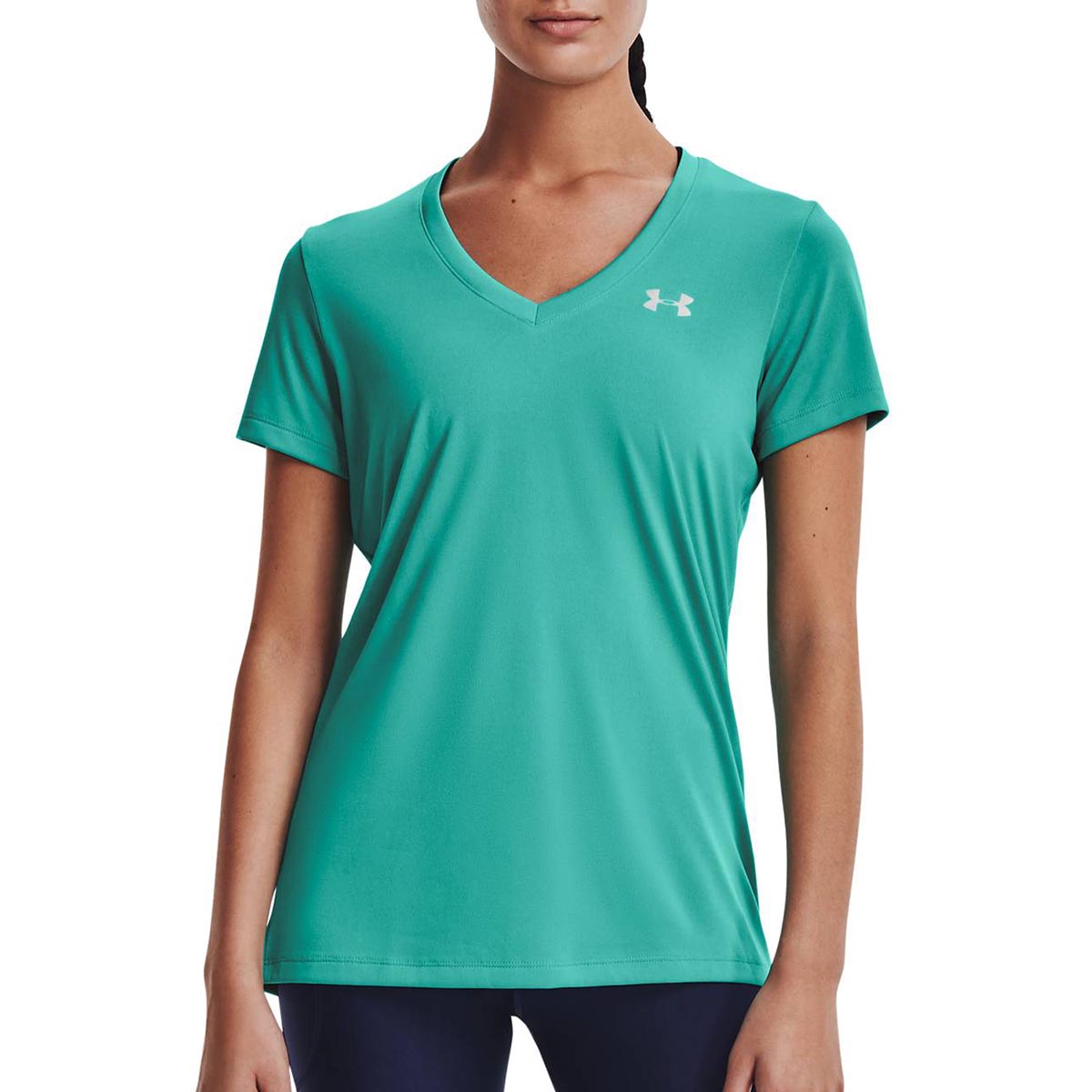 UNDER ARMOUR - TECH V NECK T-SHIRT