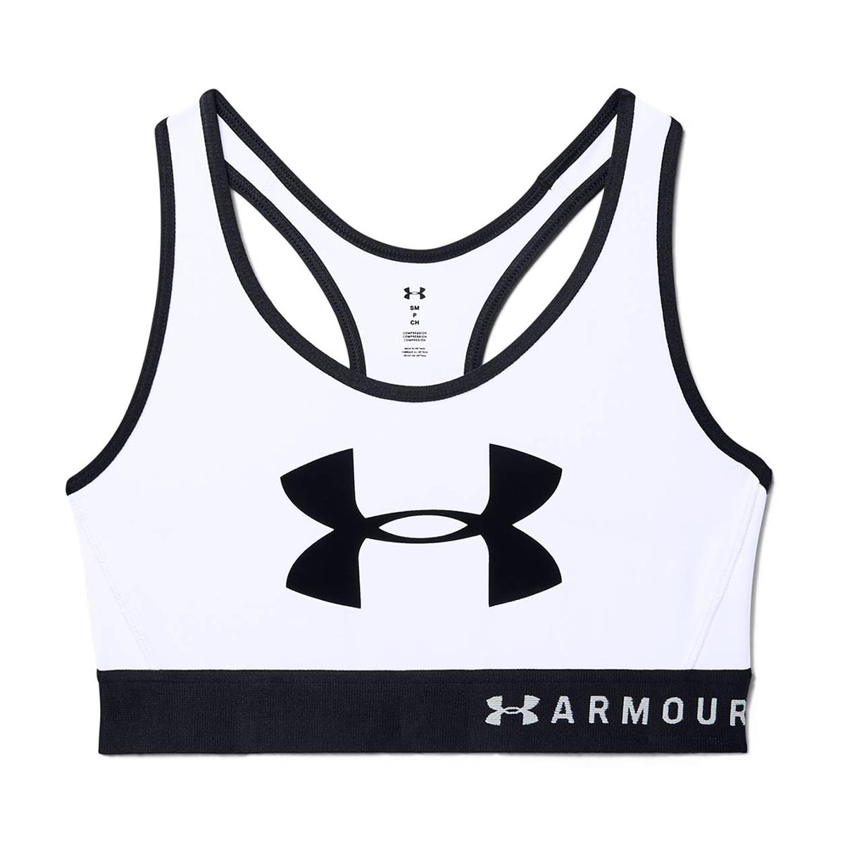 UNDER ARMOUR - ARMOUR MID KEYHOLE GRAPHIC SPORTS BRA