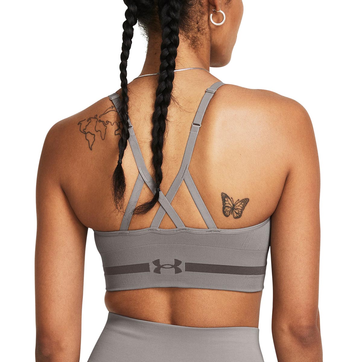 UNDER ARMOUR - SEAMLESS LOW LONG SPORTS BRA