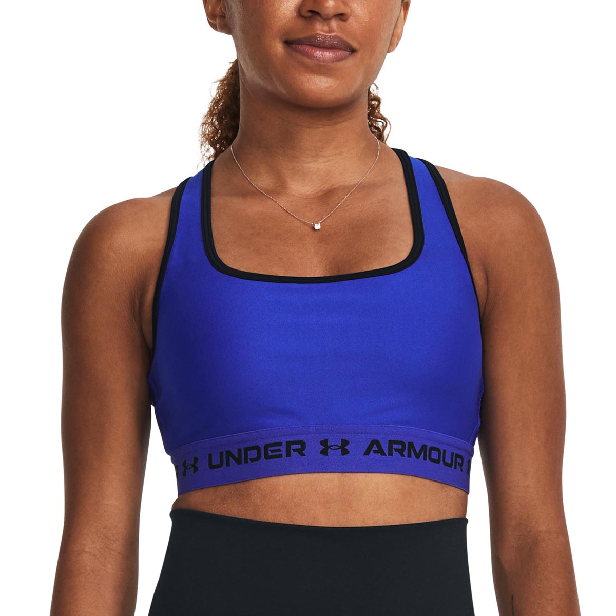 UNDER ARMOUR -  MID CROSSBACK SPORTS BRA