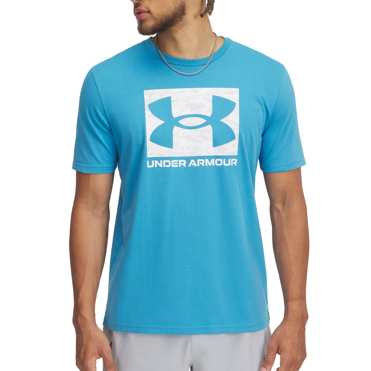 UNDER ARMOUR - ABC CAMO BOXED LOGO T-SHIRT