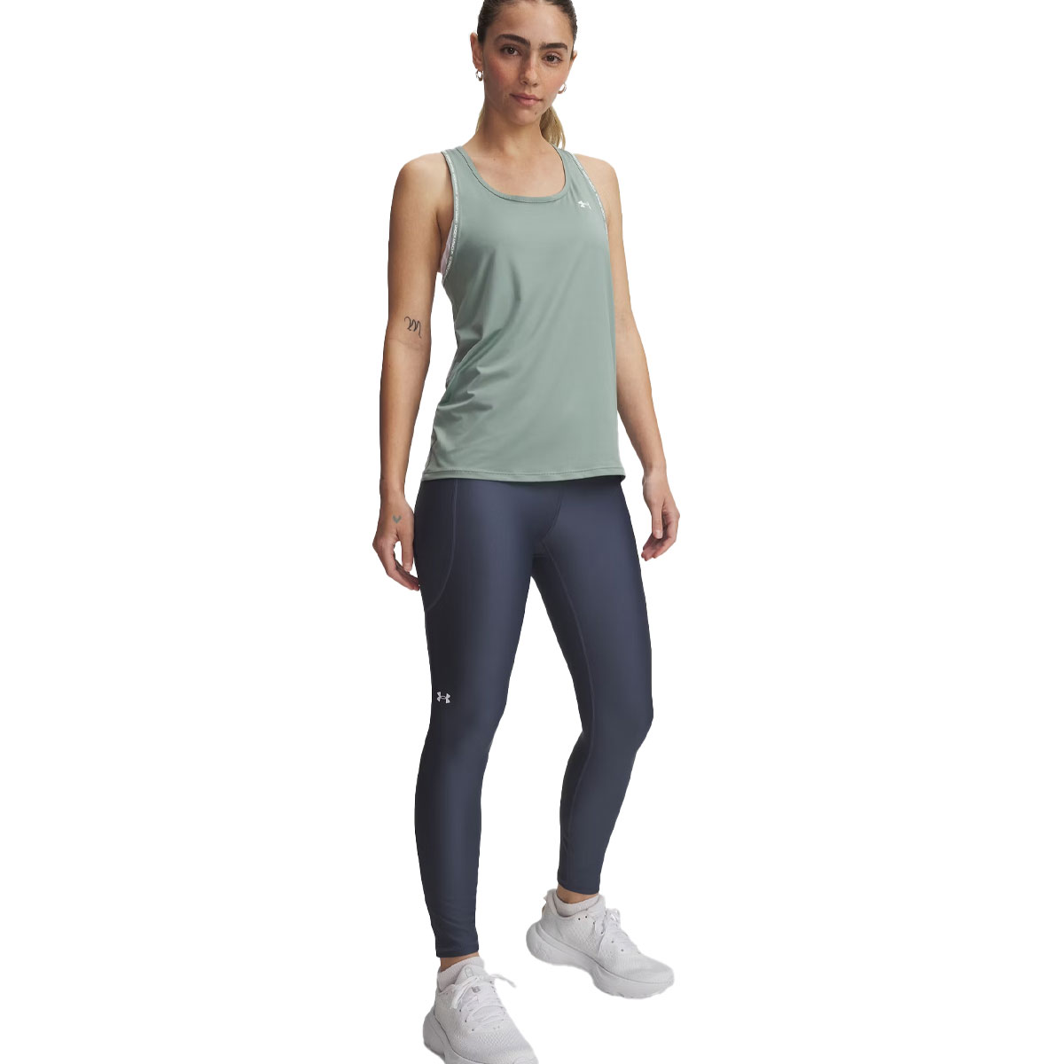 UNDER ARMOUR - HEATGEAR ARMOUR NO-SLIP WAISTBAND ANKLE LEGGINGS