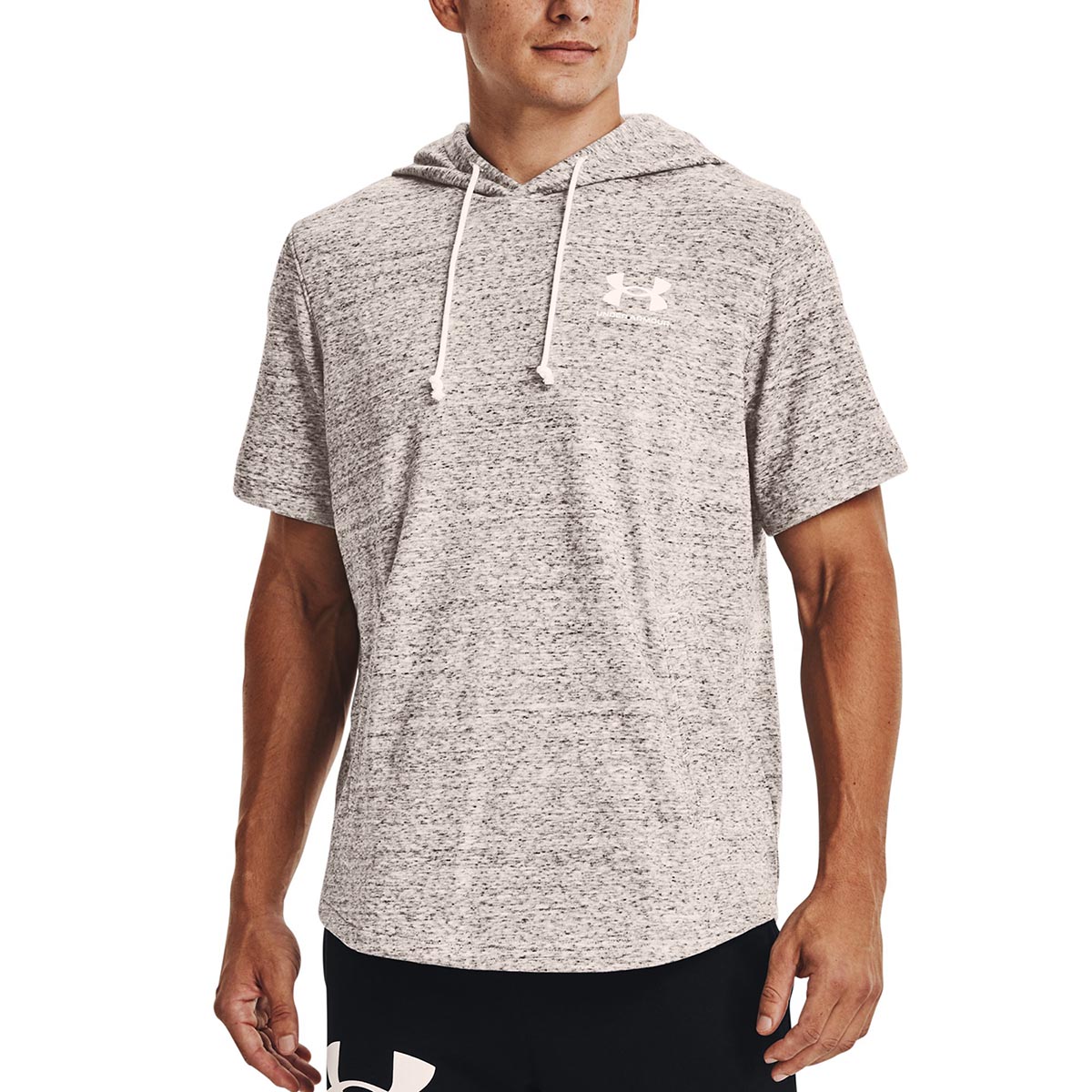 UNDER ARMOUR - RIVAL TERRY SHORT SLEEVE HOODIE