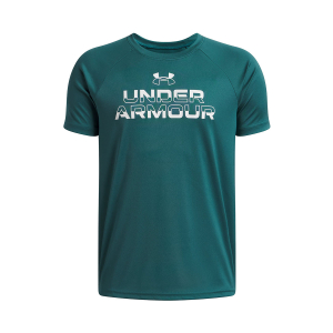 UNDER ARMOUR - TECH SPLIT WORDMARK T-SHIRT