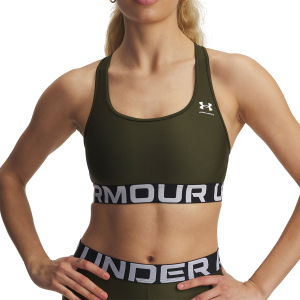 UNDER ARMOUR - HEATGEAR AUTHENTICS MID BRANDED BRA