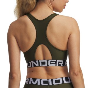 UNDER ARMOUR - HEATGEAR AUTHENTICS MID BRANDED BRA