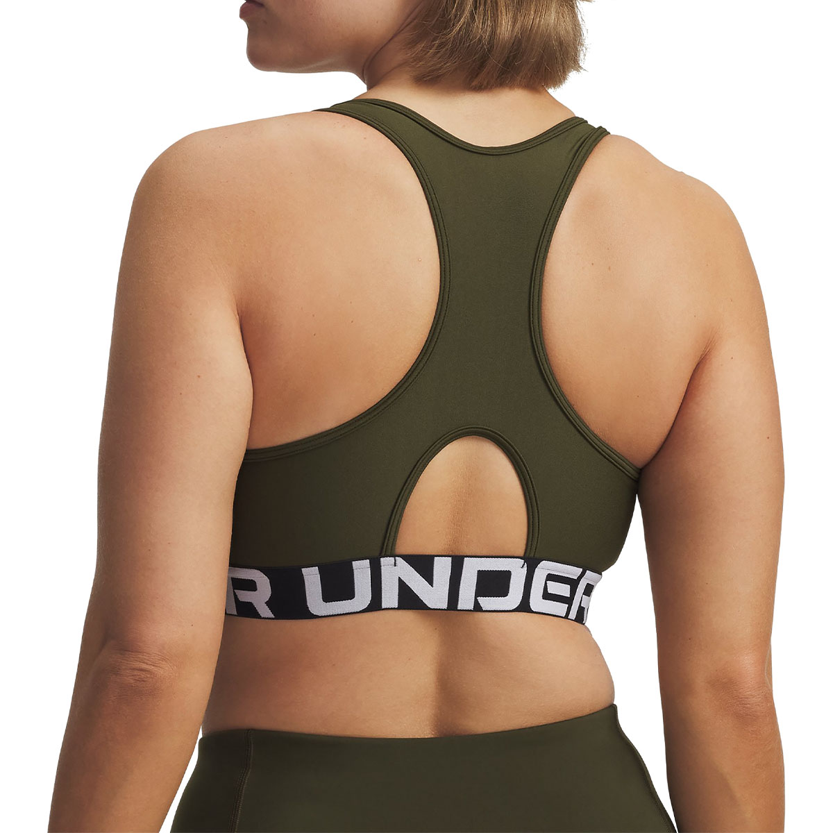 UNDER ARMOUR - HEATGEAR AUTHENTICS MID BRANDED BRA
