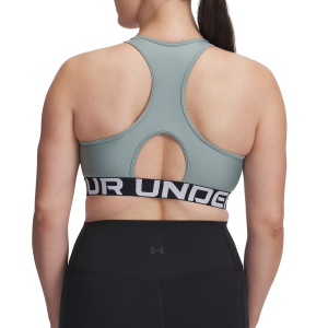 UNDER ARMOUR - HEATGEAR AUTHENTICS MID BRANDED BRA