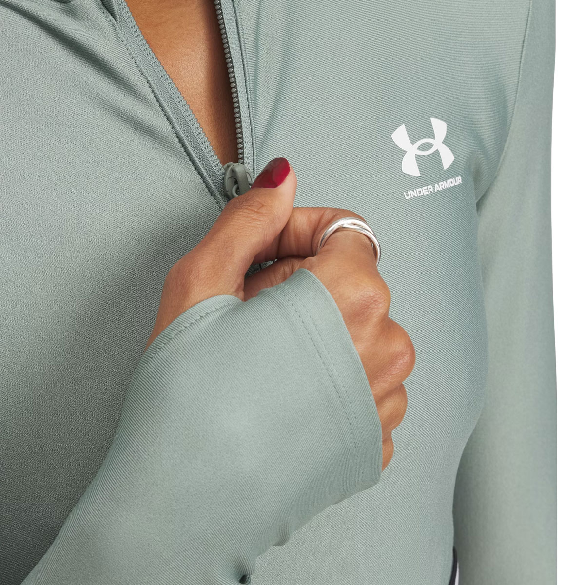 UNDER ARMOUR - HEATGEAR RIB 1/4 ZIP