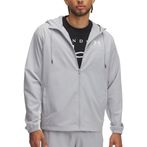 UNDER ARMOUR - RIVAL WOVEN WINDBREAKER JACKET