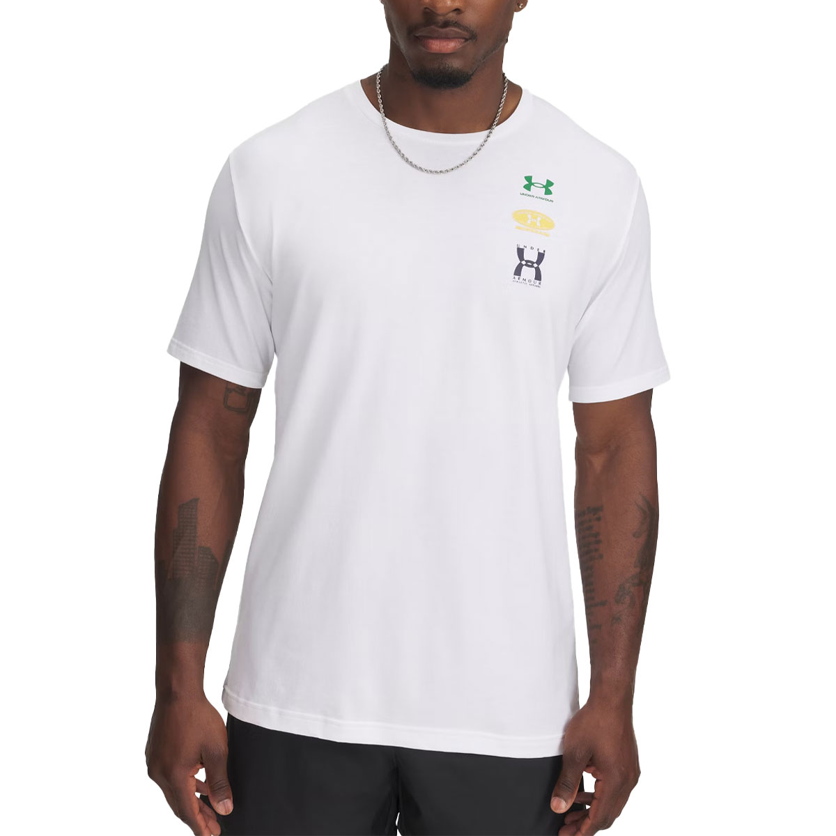 UNDER ARMOUR - M 60/40S EVOL LOGO T-SHIRT