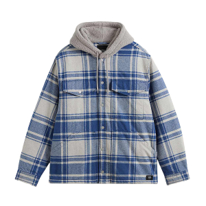 VANS - PIEDMONT HOODED PLAID SHACKET