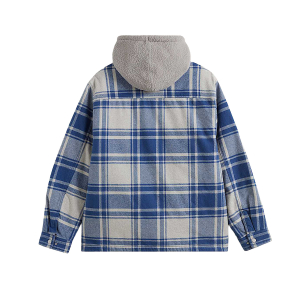 VANS - PIEDMONT HOODED PLAID SHACKET