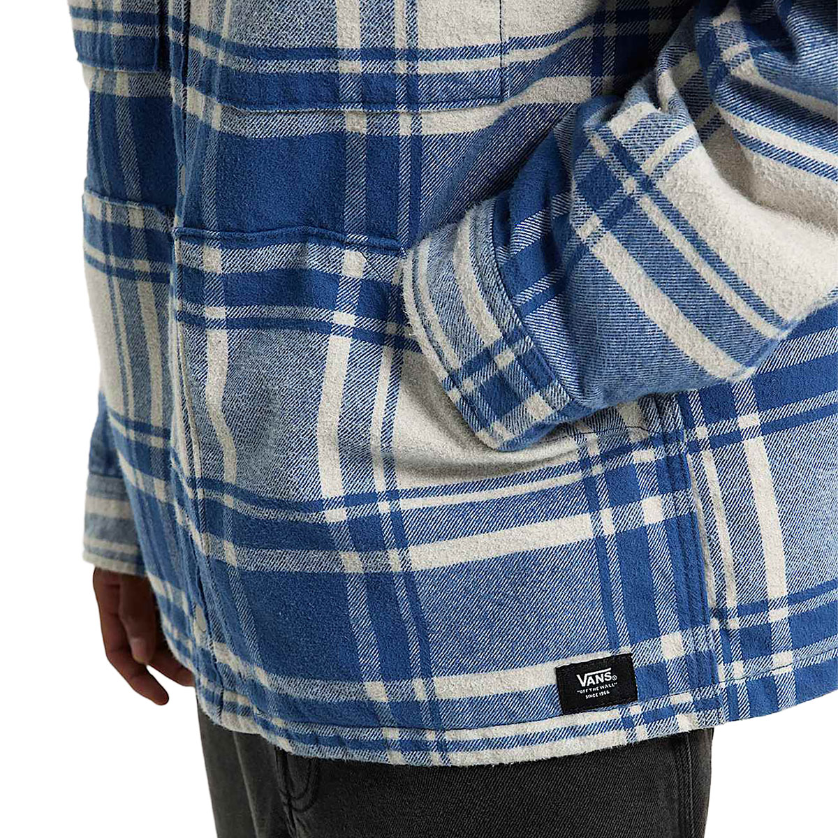 VANS - PIEDMONT HOODED PLAID SHACKET