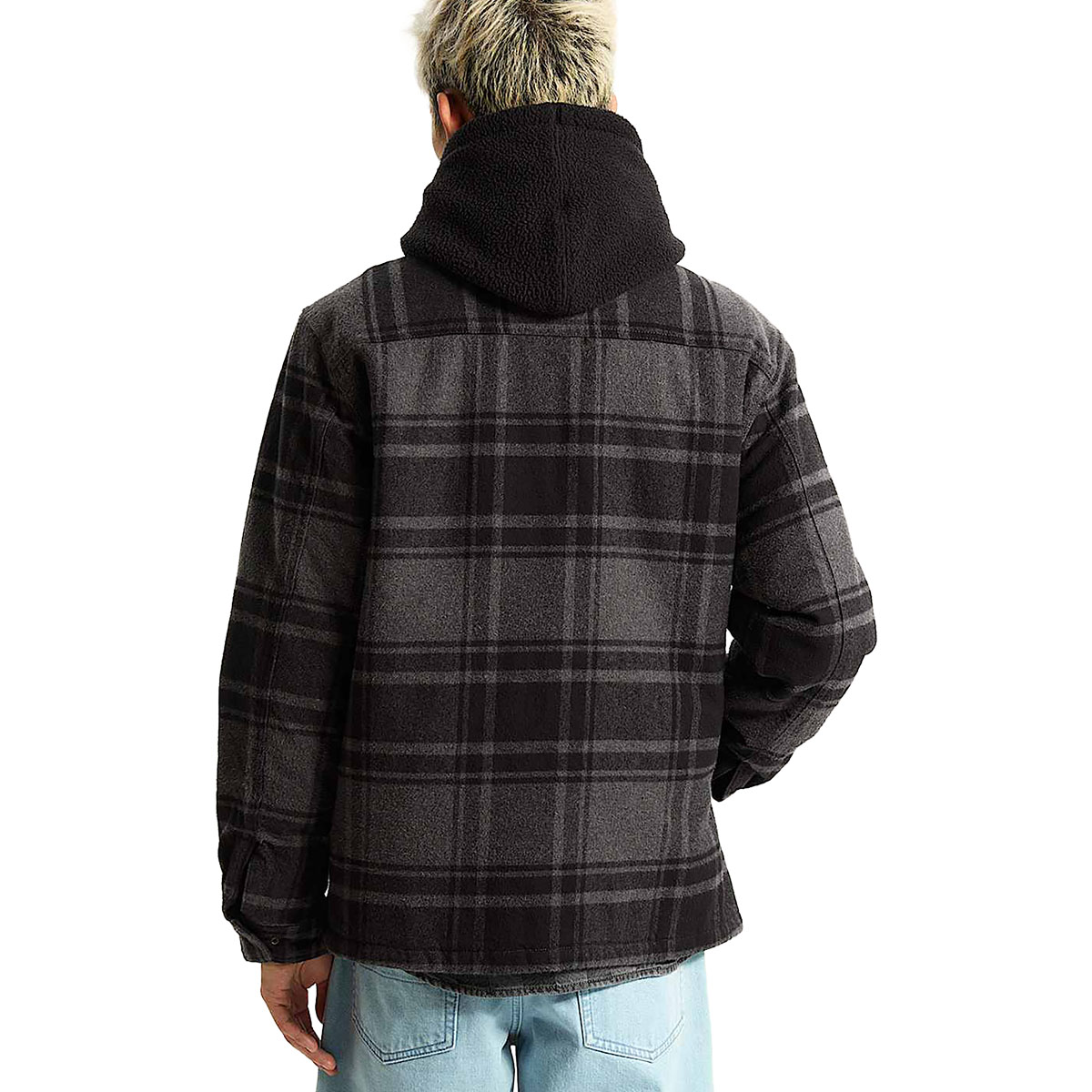 VANS - PIEDMONT HOODED PLAID SHACKET