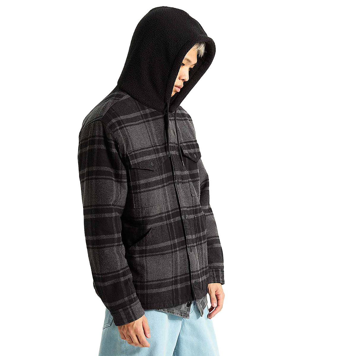 VANS - PIEDMONT HOODED PLAID SHACKET
