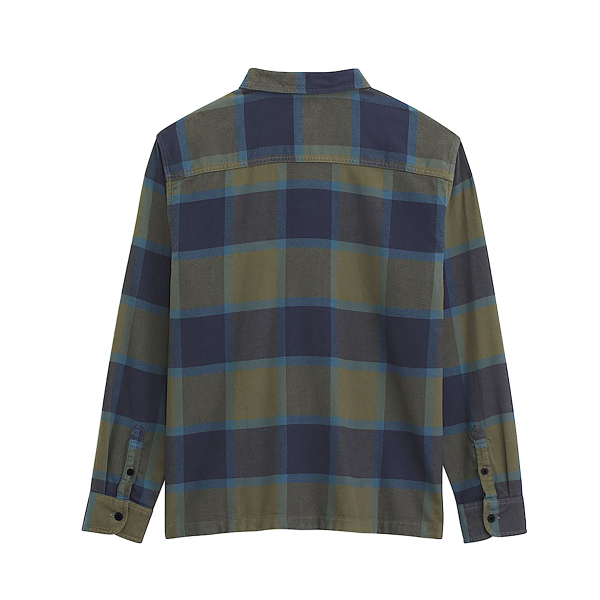 VANS - LARKSPUR PLAID FLANNEL LONGSLEEVE