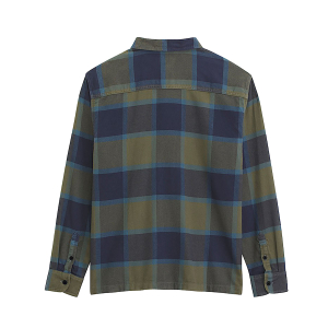 VANS - LARKSPUR PLAID FLANNEL LONGSLEEVE