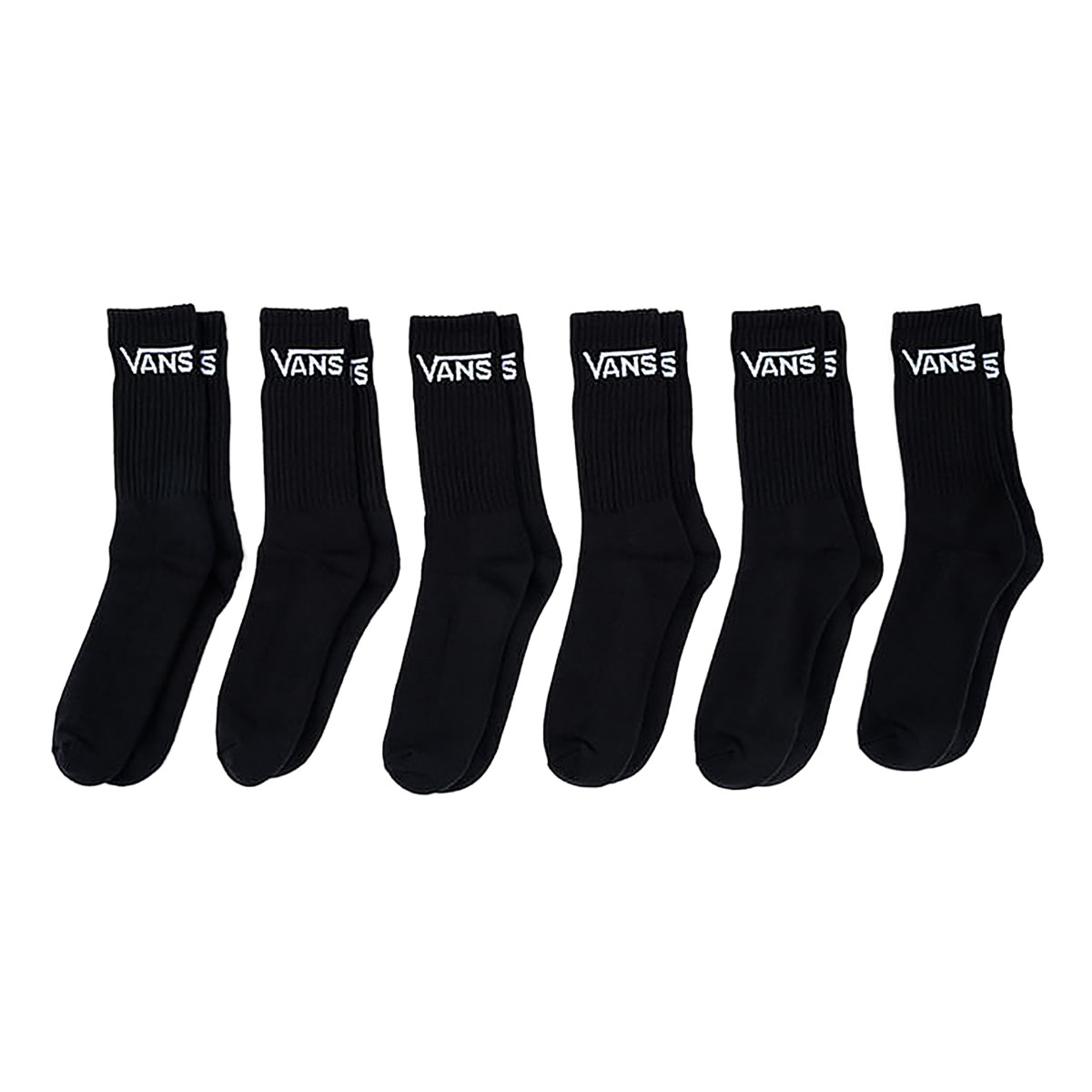 VANS - CLASSIC HALF CREW (6 PAIRS)