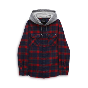 VANS - PARKWAY HOODED LONG SLEEVE SHIRT