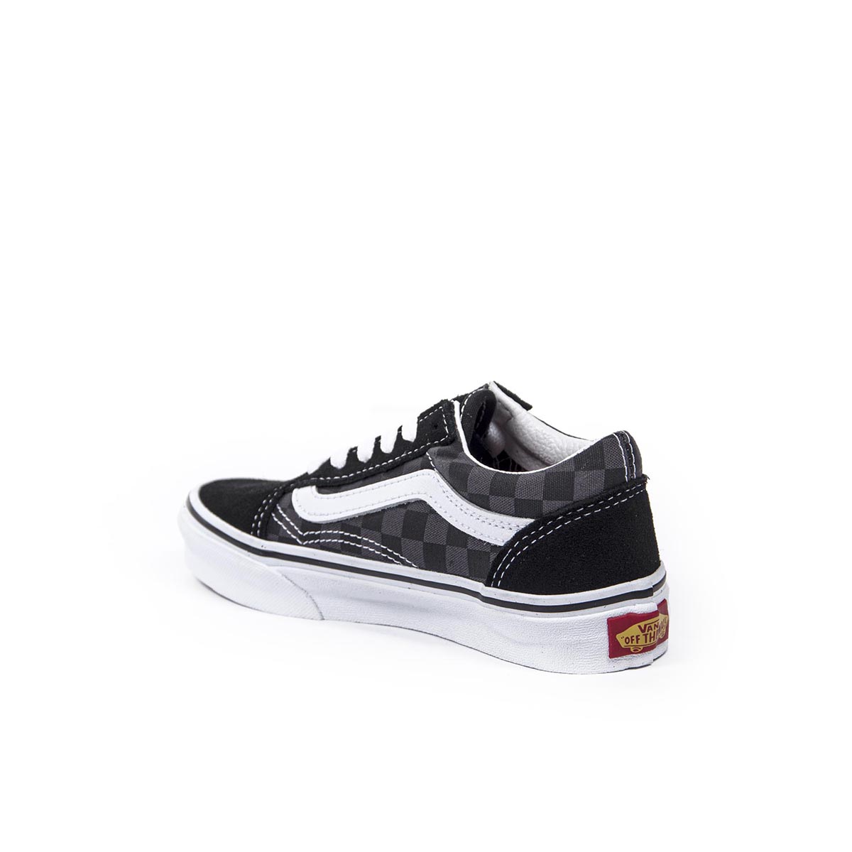 VANS - KIDS FLAME LOGO REPEAT OLD SKOOL SHOES (4-8 YEARS)