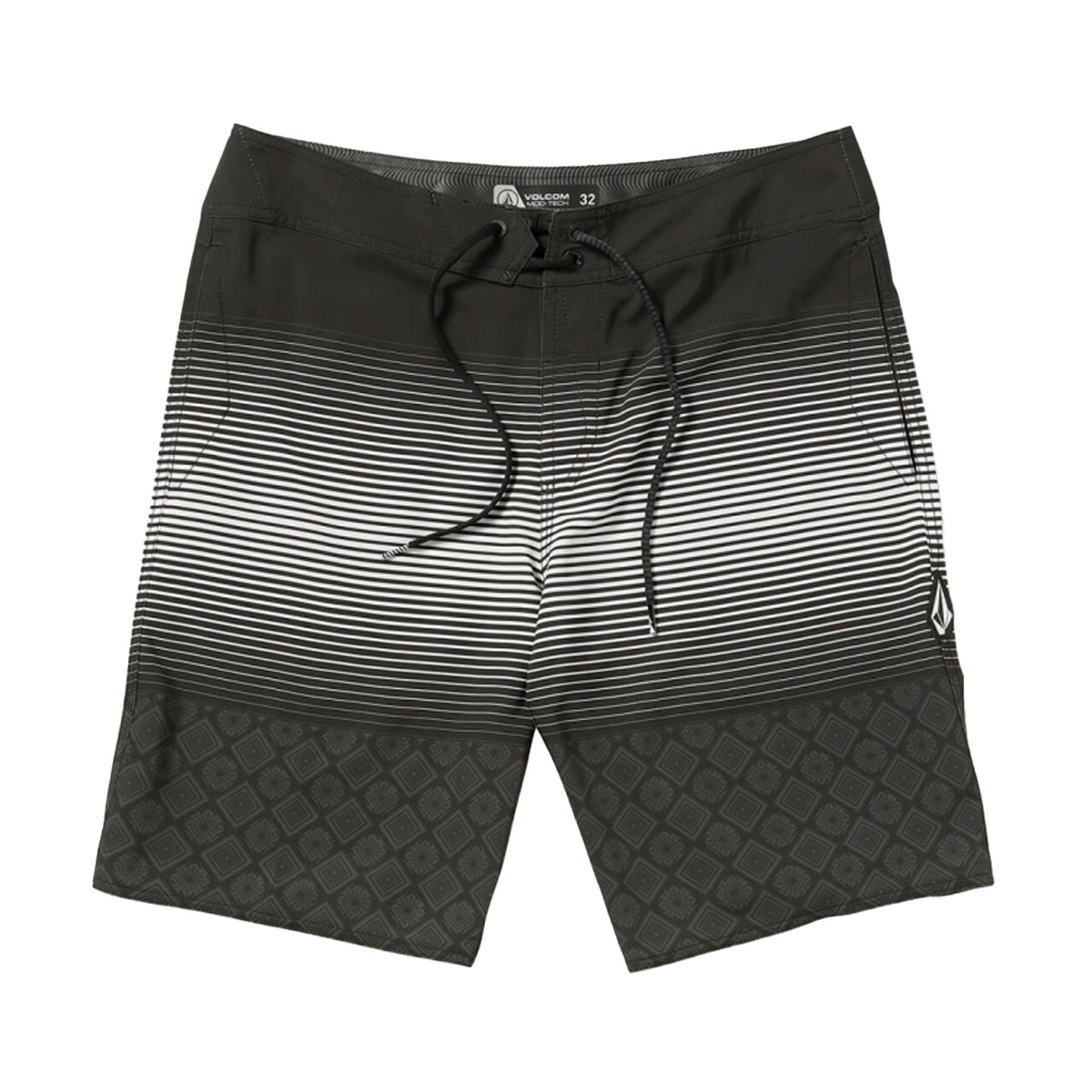 VOLCOM - LIDO STRIPE MOD BOARDSHORTS 20''