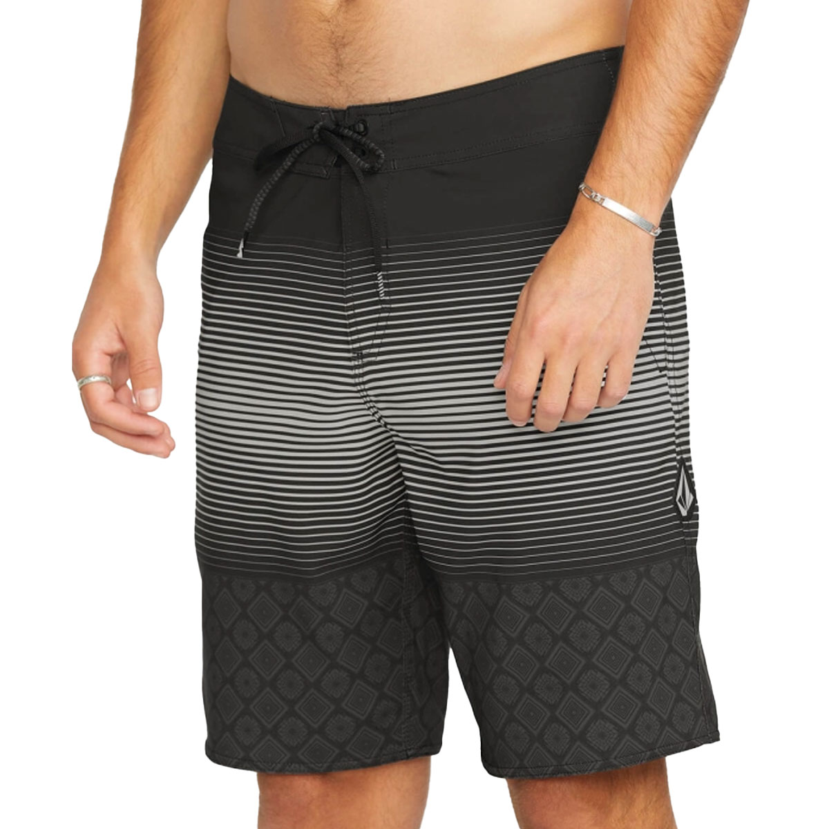 VOLCOM - LIDO STRIPE MOD BOARDSHORTS 20''