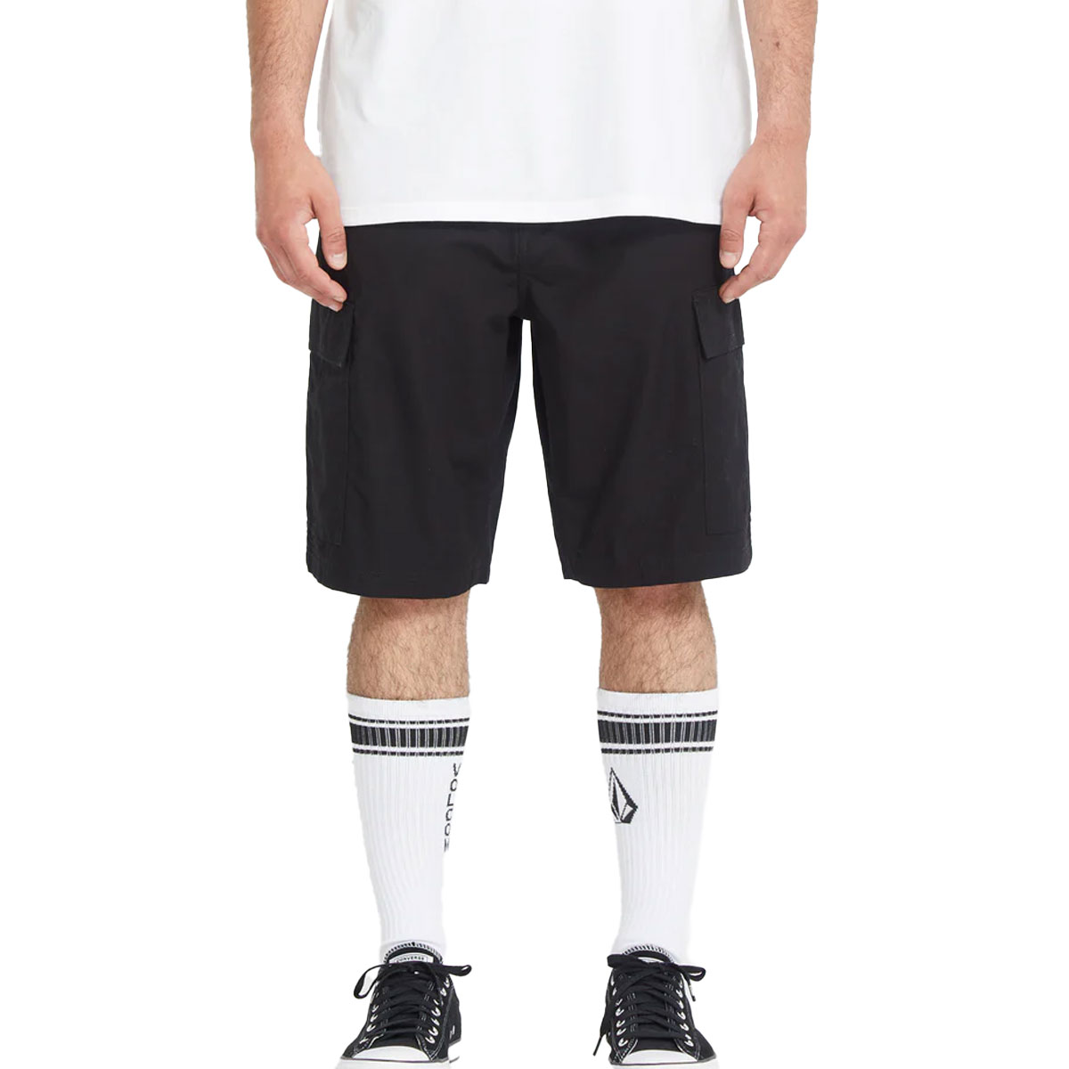VOLCOM - STRANGE TRIPPER CARGO SHORTS 22''