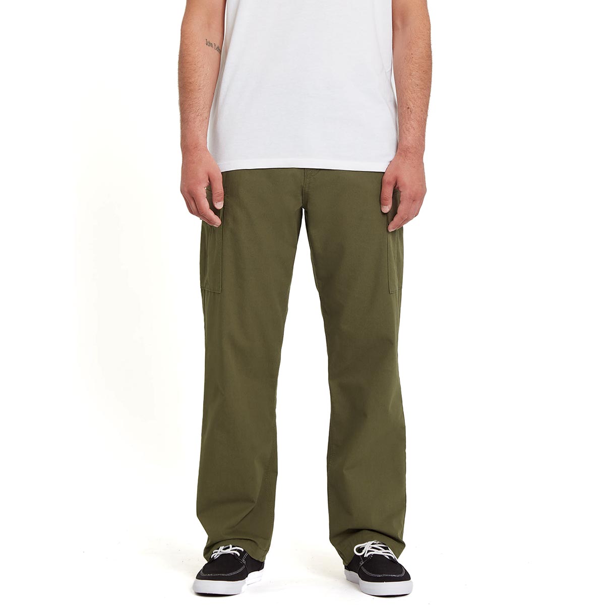 VOLCOM - MARCH CARGO SLUB TROUSERS