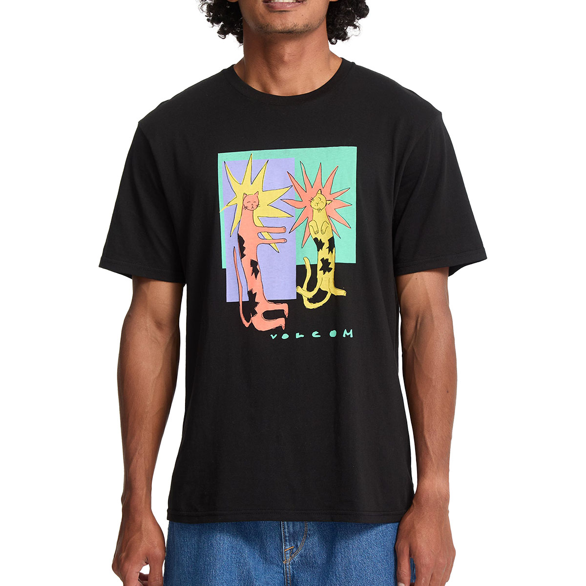 VOLCOM - LONGO CATS T-SHIRT