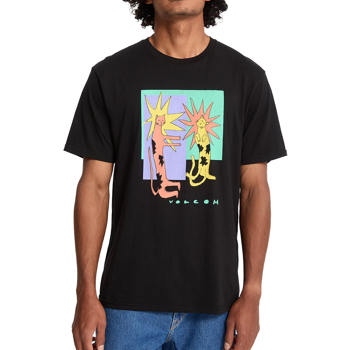 VOLCOM - LONGO CATS T-SHIRT