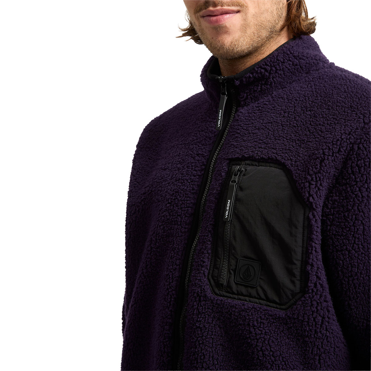 VOLCOM - MUZZER FUZZAR ZIP SHERPA