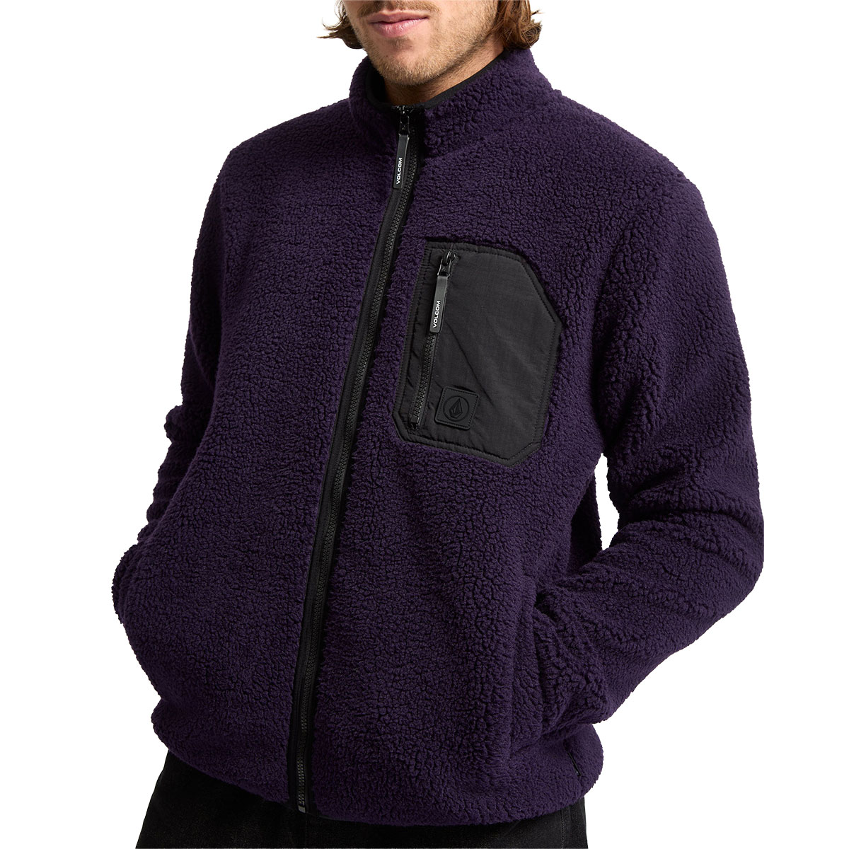 VOLCOM - MUZZER FUZZAR ZIP SHERPA