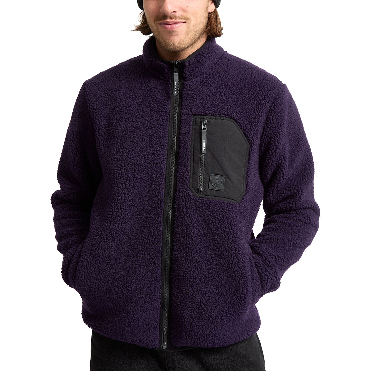 VOLCOM - MUZZER FUZZAR ZIP SHERPA