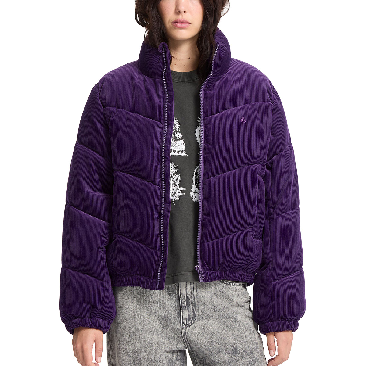 VOLCOM - CORD 'N STONE PUFF JACKET